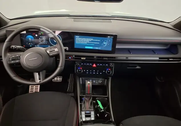Angebotsdetails Hyundai TUCSON Hyundai Tucson N-Line 1.6 T-GDI MHEV 118 kW (160 PS) 7-Gang-DSG Ecotronic Gray Pearl