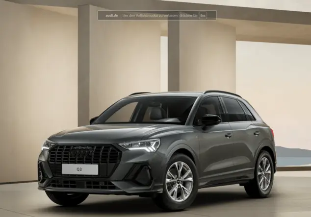 Angebotsdetails Audi Q3 Audi Q3 S line 35 TDI S tronic Chronosgrau