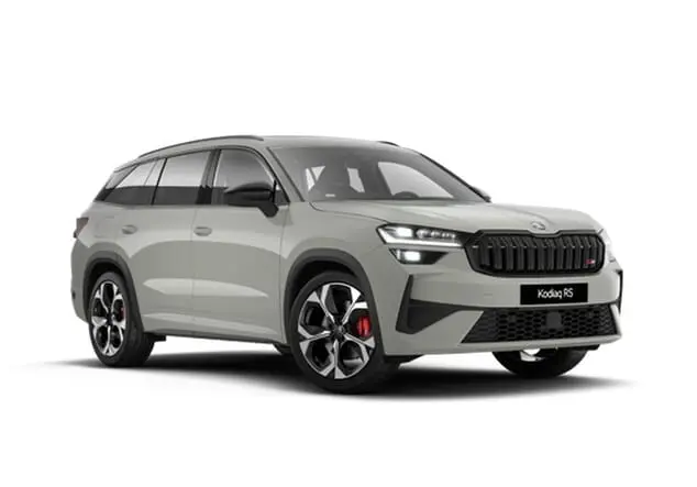 Angebotsdetails Skoda Kodiaq Skoda Kodiaq RS 2.0 TSI 195 kW (265 PS) 7-Gang-DSG Stahl-Grau