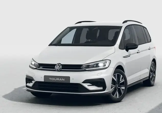 Angebotsdetails Volkswagen Touran Volkswagen Touran Highline R-Line 1.5 TSI 110 kW (150 PS) 7-Gang-DSG Onyx-Weiß Perleffekt