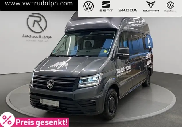 Angebotsdetails Volkswagen Grand California California 600 2.0 TDI Automatik MR KLIMA Grau (Indiumgrau Metallic)