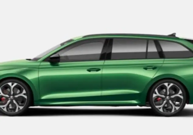 Angebotsdetails Skoda Octavia Skoda Octavia Combi RS 2.0 TSI 195 kW (265 PS) 7-Gang-DSG Cosmic Green Metallic