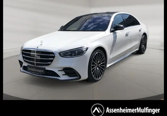 Angebotsdetails Mercedes-Benz S 450 d 4MATIC lang Weiß manufaktur lack manufaktur opalithweiß bright