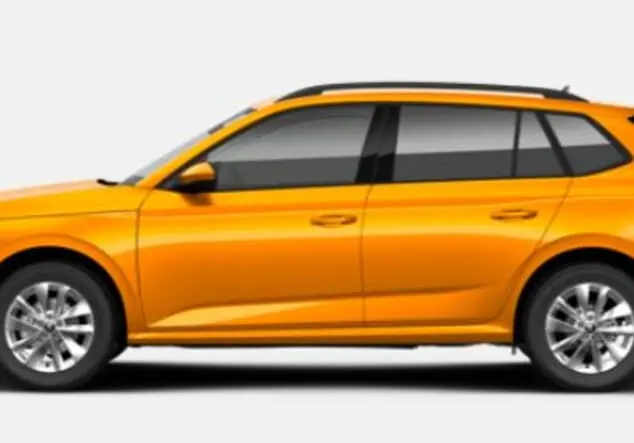Angebotsdetails Skoda Kamiq Skoda Kamiq Selection 1.0 TSI 85 kW (116 PS) 7-Gang-DSG Phoenix-Orange Metallic