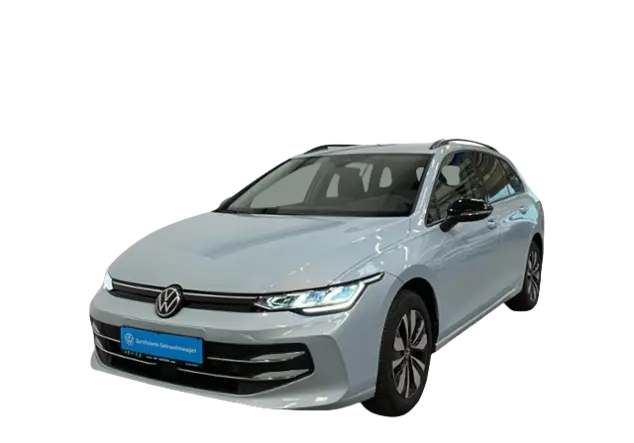 Angebotsdetails Volkswagen Golf VIII Variant 1.5 TSI Goal / Blau (Crystal Ice Blue Metallic)