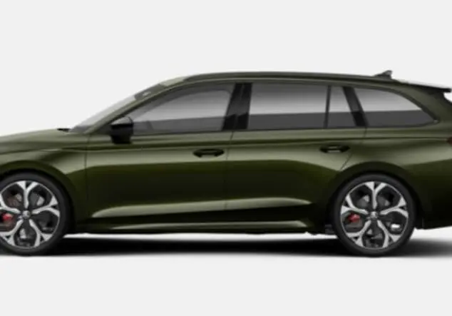 Angebotsdetails Skoda Octavia Skoda Octavia Combi RS 2.0 TSI 195 kW (265 PS) 7-Gang-DSG Khaki Green Metallic