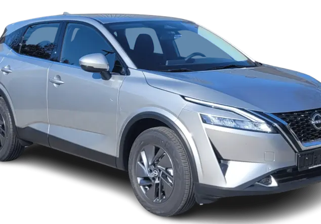 Angebotsdetails Nissan Qashqai DIG-T Mild Hybrid Acenta X-Tronic weiß metallic / grau metallic