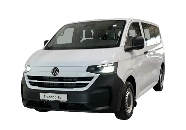 Angebotsdetails Volkswagen T7 Transporter Kombi 2.0 TDI 8-Gang-Automatikget WeiÃ (Clear White)