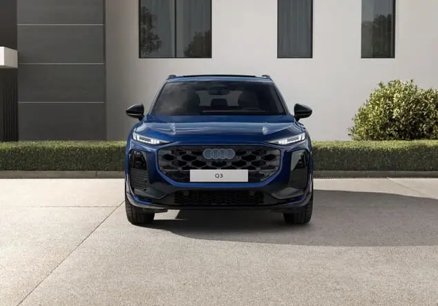 Angebotsdetails Audi Q3 Audi Q3 S line 1.5 TFSI 110 kW (150 PS) 7-Gang tronic Navarrablau Metallic