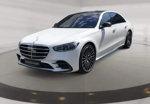 Angebotsdetails Mercedes-Benz S 450 d 4MATIC lang Weiß manufaktur lack manufaktur opalithweiß bright
