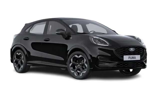 Angebotsdetails Ford Puma 1,0 EcoBoost Hybrid 114kW ST-Line X Auto Agate Black Metallic