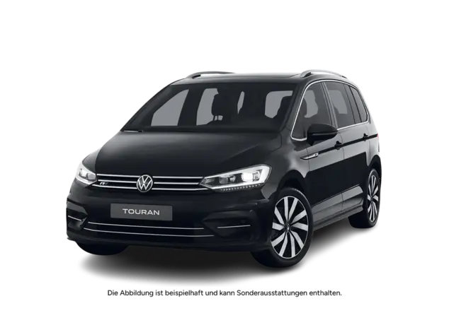 Angebotsdetails Volkswagen Touran Volkswagen Touran Highline R-Line 1.5 TSI 110 kW (150 PS) 7-Gang-DSG Grenadilschwarz Metallic