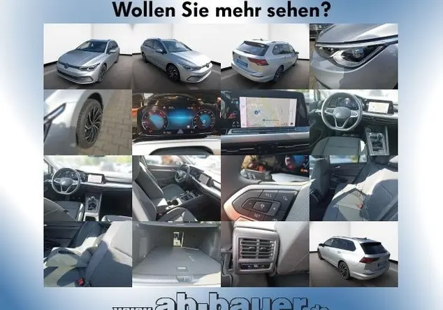 Angebotsdetails Volkswagen Golf VIII Variant 1.5 TSI Life AHK+LED-Plus+ACC+ Silber