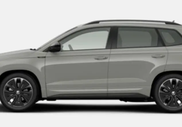 Angebotsdetails Skoda Karoq Skoda Karoq Sportline 2.0 TSI 7-Gang-DSG 140.00 kW (190 PS) Stahl Grau