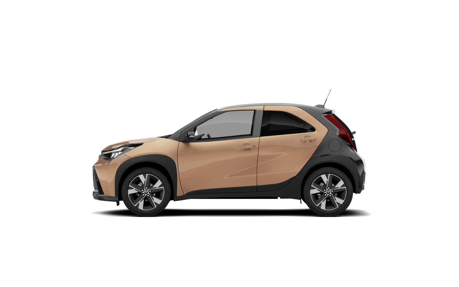 Angebotsdetails Toyota Aygo X 1.5-l-Hybrid Teamplayer CVT Cinnamon Bronze Metallic / Black