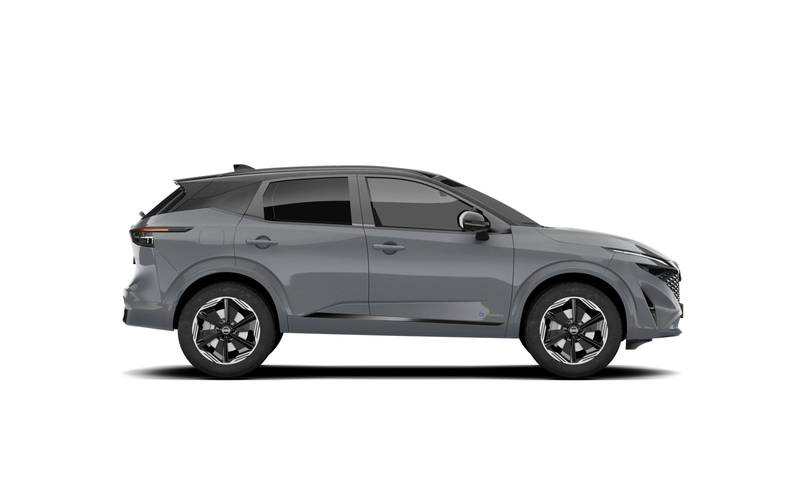 Angebotsdetails Nissan Qashqai 1.3 DIG-T MHEV 158PS Xtronic Tekna Karosseriefarbe: Ceramic Grey (U), Kontrastfarbe Black