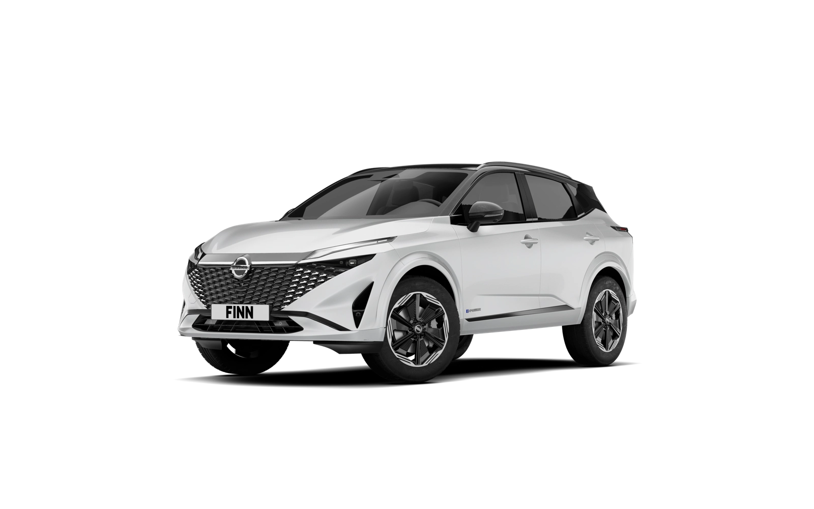 Angebotsdetails Nissan Qashqai 1.3 DIG-T MHEV 158PS Xtronic Tekna Pearl White Pearleffect / Dach Black Metallic