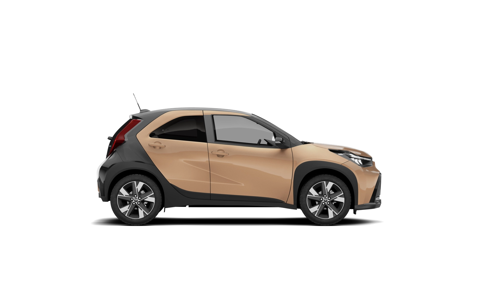 Angebotsdetails Toyota Aygo X 1.5-l-Hybrid Teamplayer CVT Cinnamon Bronze Metallic / Black