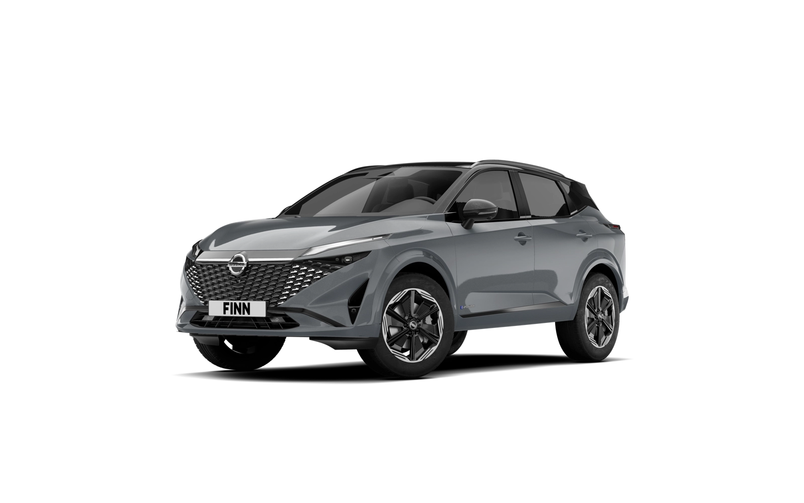 Angebotsdetails Nissan Qashqai 1.3 DIG-T MHEV 158PS Xtronic Tekna Karosseriefarbe: Ceramic Grey (U), Kontrastfarbe Black